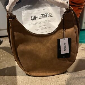 4th & Reckless Tan Women's Hobo Bag NWT